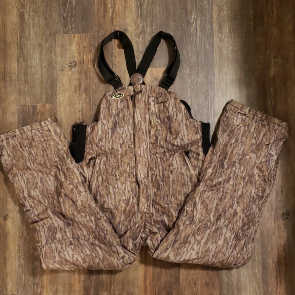 Men's Drake Waterfowl Systems Bibs Size M